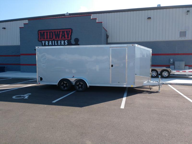 2018 One Trailers 7'x18' Alum. Silver 7k 2018 One Trailers 7'x18' Alum. Silver 7k