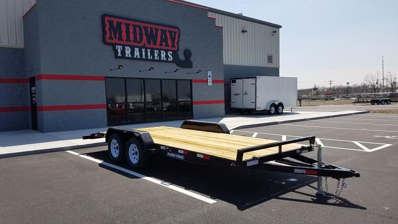 2019 Sure-trac 7' X 18' Wood Deck Ch 7k 2019 Sure-trac 7' X 18' Wood Deck Ch 7k