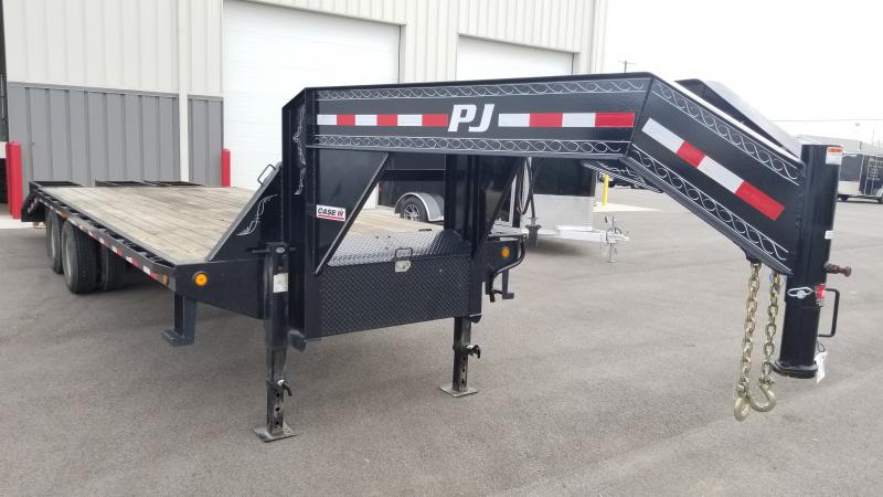 2009 Pj Trailers 8.5'x20'+5' Gn Deckover 20k 2009 Pj Trailers 8.5'x20'+5' Gn Deckover 20k