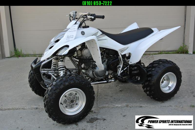 2006 Yamaha Raptor 350 Sport ATV Team Yamaha White #1050 2006 Yamaha Raptor 350 Sport ATV Team Yamaha White #1050