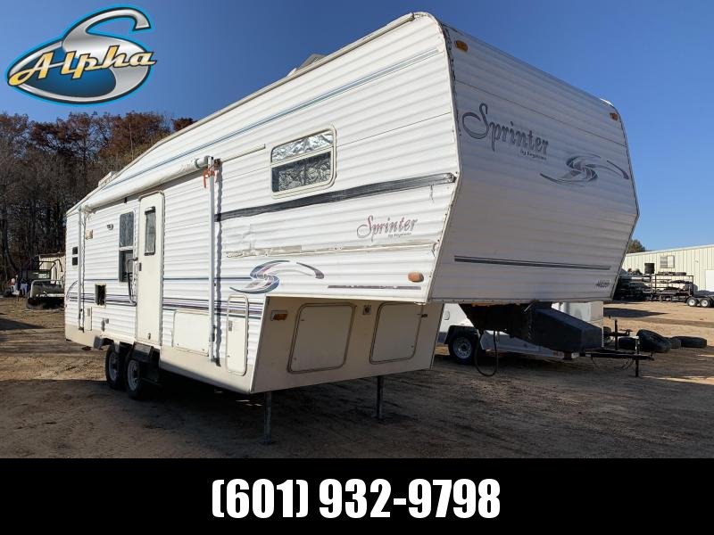 2000 Keystone Sprinter RV 30' Fifth Wheel Travel Trailer 2000 Keystone Sprinter RV 30' Fifth Wheel Travel Trailer