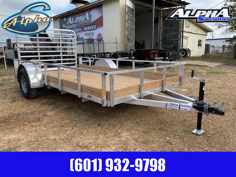 2019 Legend Aluminum 6 x 12 Single Axle Utility Trailer 3K GVWR 2019 Legend Aluminum 6 x 12 Single Axle Utility Trailer 3K GVWR