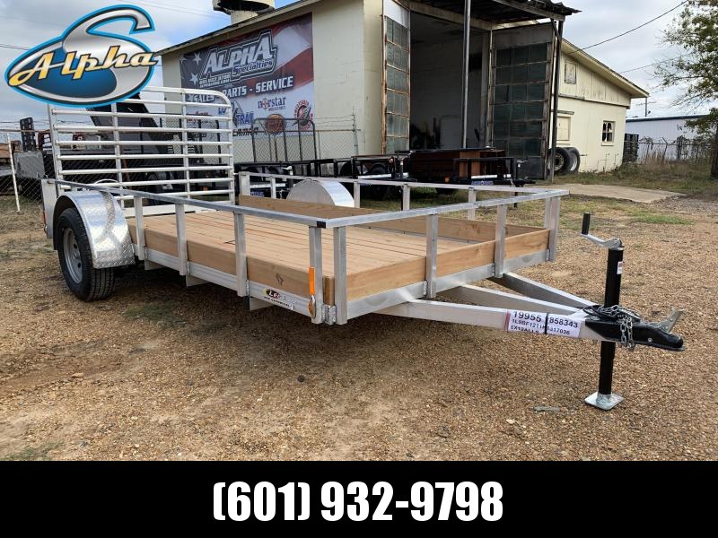 2019 Legend Aluminum 6 x 12 Single Axle Utility Trailer 3K GVWR 2019 Legend Aluminum 6 x 12 Single Axle Utility Trailer 3K GVWR