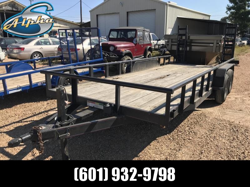 Used 2011 Equipment Hauler w/ Stand Up Ramps Used 2011 Equipment Hauler w/ Stand Up Ramps
