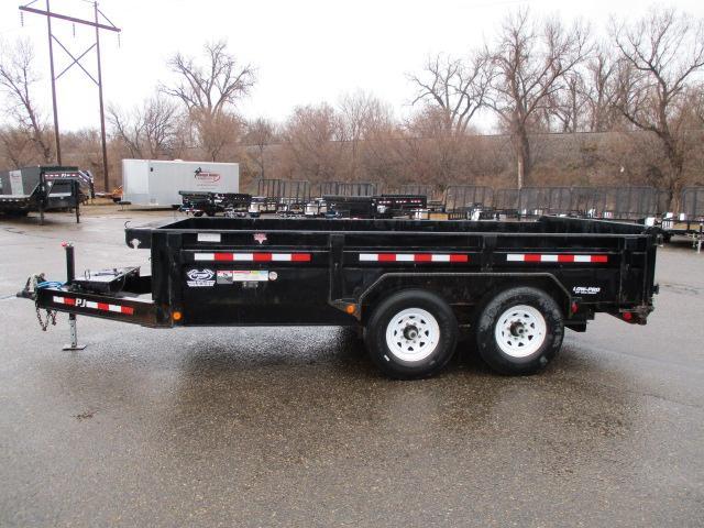 2014 PJ Trailers 14 x 83 Low Pro Dump Trailer 2014 PJ Trailers 14 x 83 Low Pro Dump Trailer