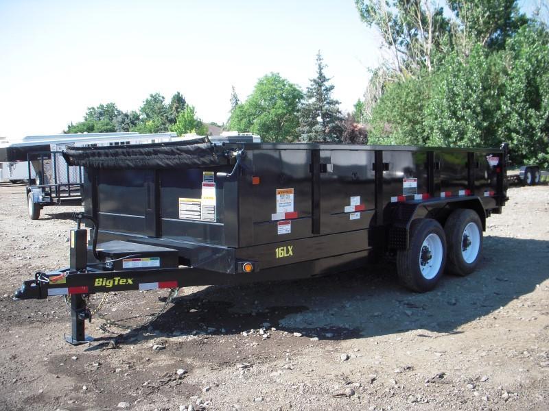 2018 Big Tex Trailers 16LX-16BK7SIRPD Dump 2018 Big Tex Trailers 16LX-16BK7SIRPD Dump