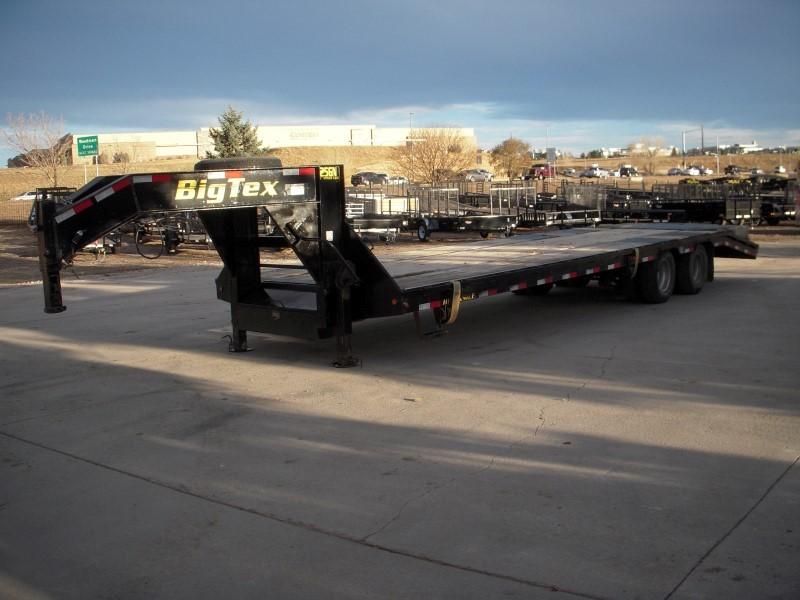 2012 Big Tex Trailers 25GN-25BK+5KR Flatbed Trailer 2012 Big Tex Trailers 25GN-25BK+5KR Flatbed Trailer