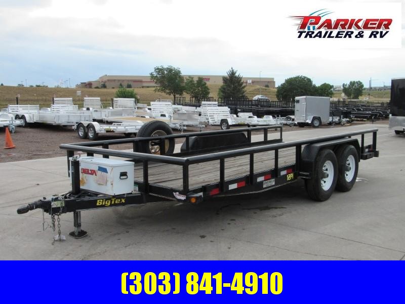 2011 Big Tex Trailers 12PI-18 Flatbed Trailer 2011 Big Tex Trailers 12PI-18 Flatbed Trailer