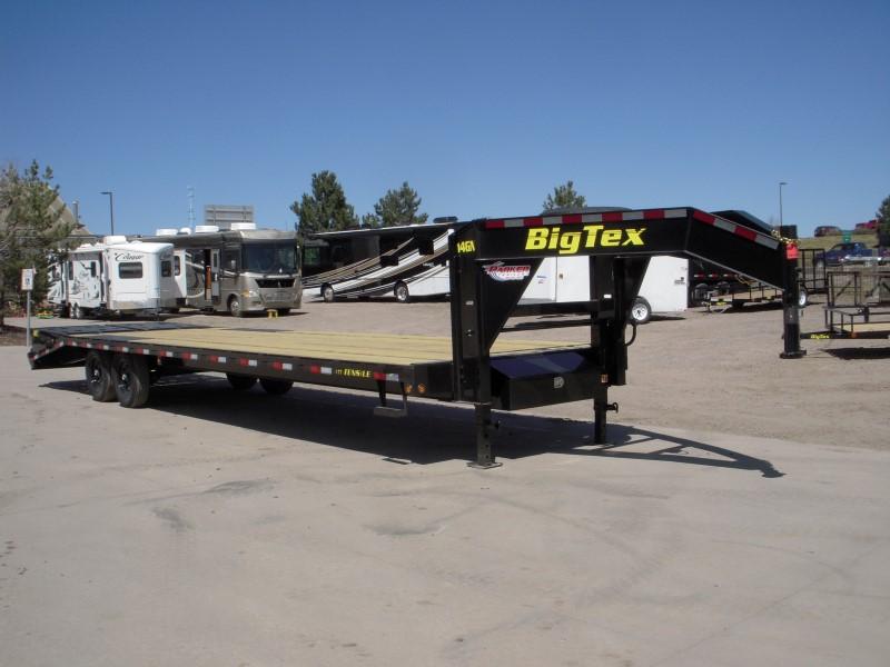 2018 Big Tex Trailers 14GN-25BK+5MR Flatbed Trailer 2018 Big Tex Trailers 14GN-25BK+5MR Flatbed Trailer
