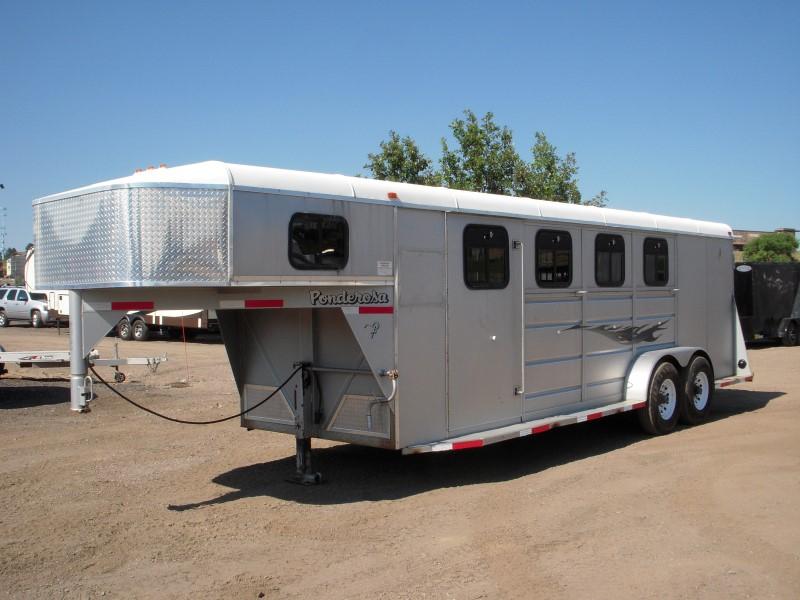 2005 PONDEROSA 4HGNSNT Horse Trailer 2005 PONDEROSA 4HGNSNT Horse Trailer