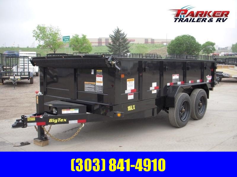 2018 Big Tex Trailers 16LX-14BK7SIRPD Dump 2018 Big Tex Trailers 16LX-14BK7SIRPD Dump