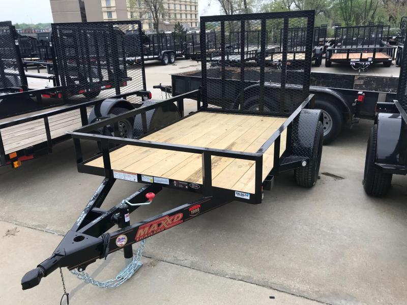 Utility Trailer 61" X 8 Premium Trailer LED's Front & Rear Folding Gate MAXXD Utility Trailer 61" X 8 Premium Trailer LED's Front & Rear Folding Gate MAXXD