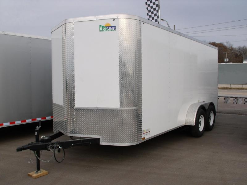 Enclosed Trailer 7 X 16 Ramp Interior 6' 6" ALL TUBE CONSTRUCTION 7000 GVW Enclosed Trailer 7 X 16 Ramp Interior 6' 6" ALL TUBE CONSTRUCTION 7000 GVW