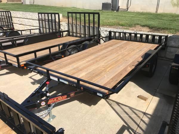 ATV Trailer 77" x 14' Rear Load Side Load ATV Trailer 77" x 14' Rear Load Side Load