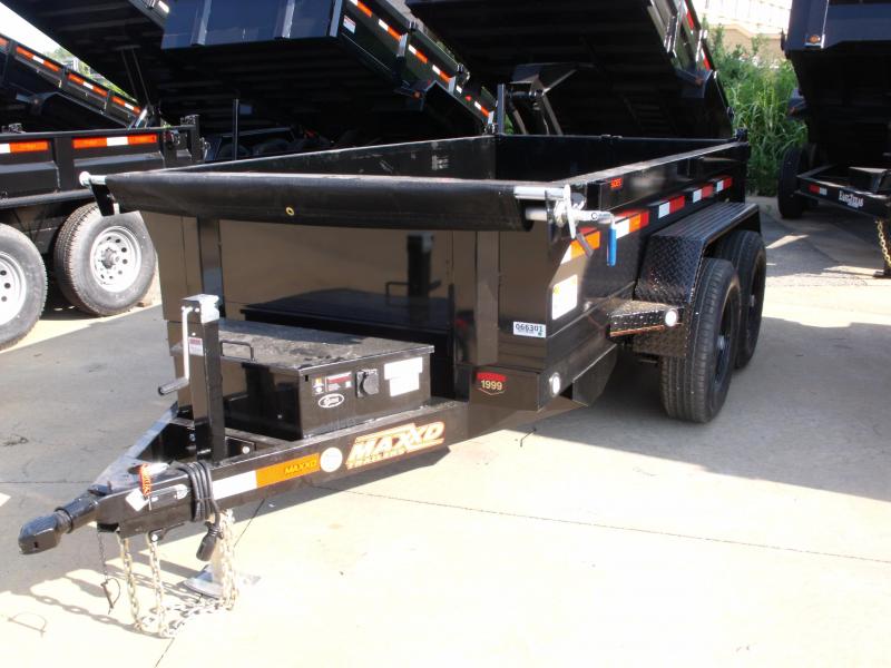 Dump Trailer 5 X 10 MAXXD 7000 GVW Combo Gate With Tarp Dump Trailer 5 X 10 MAXXD 7000 GVW Combo Gate With Tarp