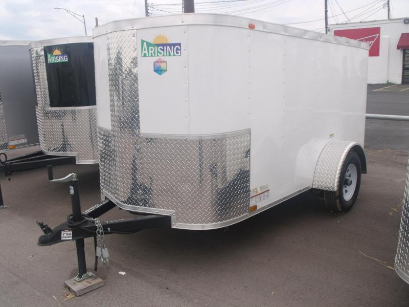 Enclosed Trailer For The Smaller Vehicles 4 X 8 Ramp Door Enclosed Trailer For The Smaller Vehicles 4 X 8 Ramp Door