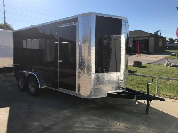 Enclosed Trailer 7 X 14 Ramp 7000 GVW ALL Tube Construction Enclosed Trailer 7 X 14 Ramp 7000 GVW ALL Tube Construction
