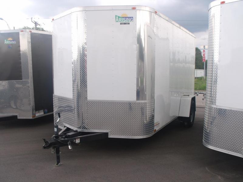 Enclosed Trailer 7 X 12 Ramp Electric Brakes Ramp 6' 6" Interior Height Enclosed Trailer 7 X 12 Ramp Electric Brakes Ramp 6' 6" Interior Height