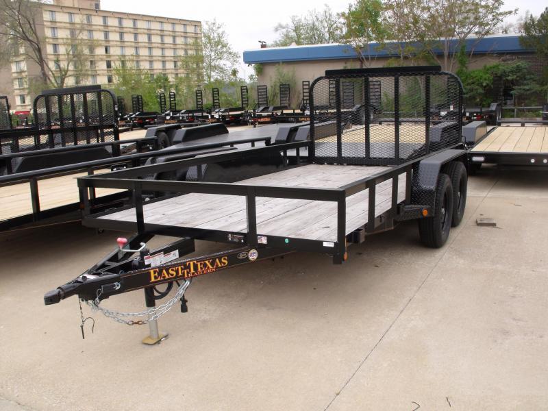 Tandem Axle Premium Trailer 77 X 14 Tube Gate 4 WL Brakes Tandem Axle Premium Trailer 77 X 14 Tube Gate 4 WL Brakes