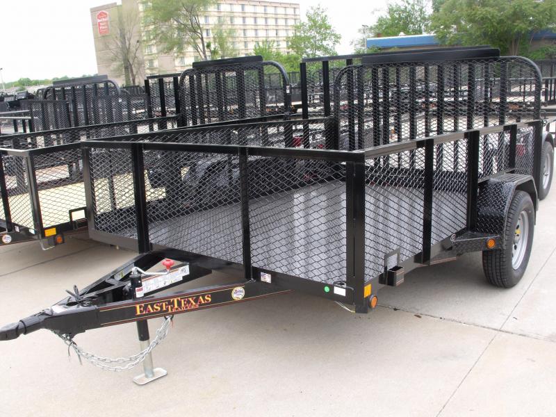 Hi Wall Utility Trailer 83 X 10 All Steel 24" High Mesh Sides 2990 Axle Spring Assisted Tube Gate Hi Wall Utility Trailer 83 X 10 All Steel 24" High Mesh Sides 2990 Axle Spring Assisted Tube Gate