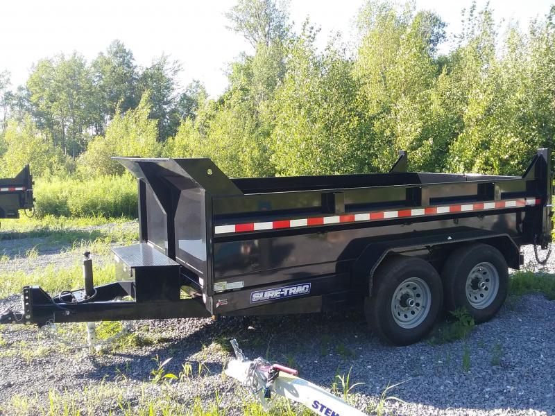 2019 Sure-Trac 82 IN X 12 LProfile 14K Dual Ram Dump 2019 Sure-Trac 82 IN X 12 LProfile 14K Dual Ram Dump