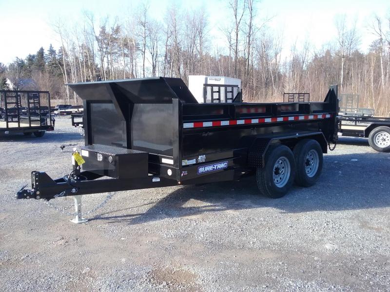 2019 Sure-Trac 82 IN X 12 LProfile 14K Dual Ram Dump 2019 Sure-Trac 82 IN X 12 LProfile 14K Dual Ram Dump