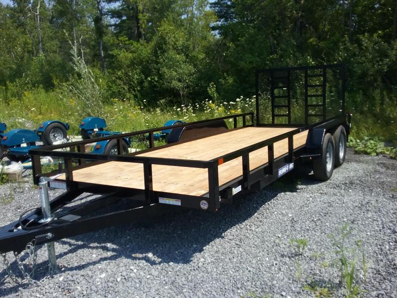 2019 Sure-Trac 7 X 18 Tube Top Utility 10K Tandem 2019 Sure-Trac 7 X 18 Tube Top Utility 10K Tandem