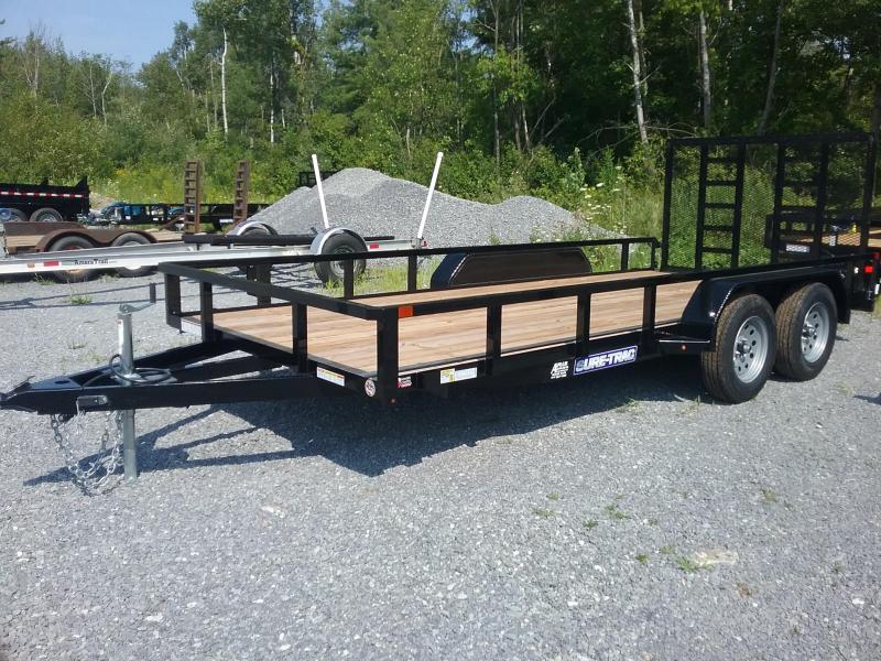 2018 Sure-Trac 7 X 16 Tube Top Utility 7K Tandem 2018 Sure-Trac 7 X 16 Tube Top Utility 7K Tandem
