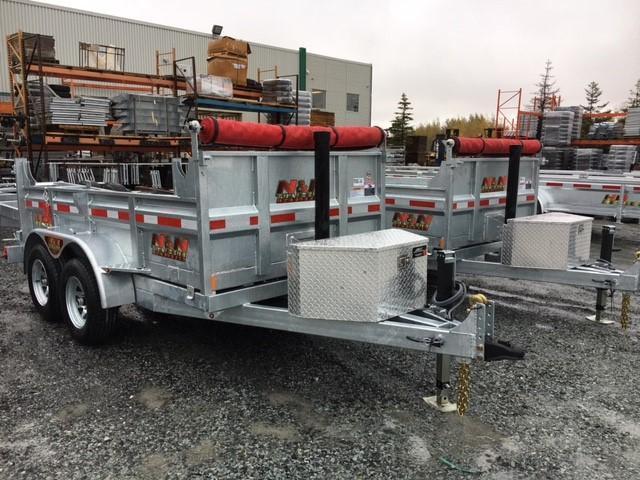2019 N&N Trailers 6x10 Galvanized 10K LB GVW Dump Trailer 2019 N&N Trailers 6x10 Galvanized 10K LB GVW Dump Trailer