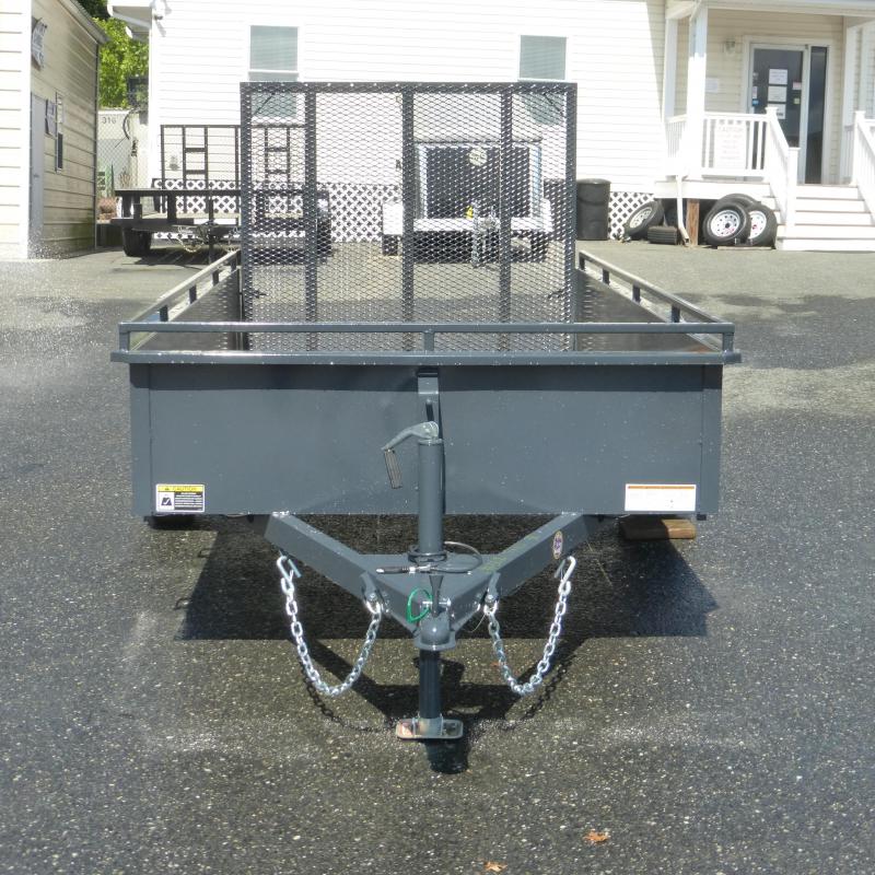 Belmont 5' x 10' Landscape Trailer w/ 18" Solid Sides & Tie Rail Belmont 5' x 10' Landscape Trailer w/ 18" Solid Sides & Tie Rail