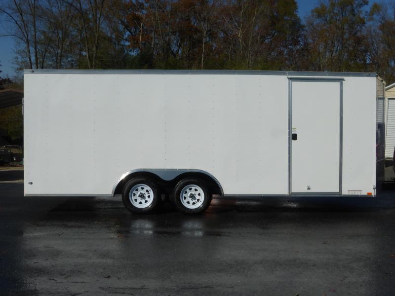 Diamond Cargo 8.5' x 20' V-Nose Enclosed Car Hauler Trailer Diamond Cargo 8.5' x 20' V-Nose Enclosed Car Hauler Trailer