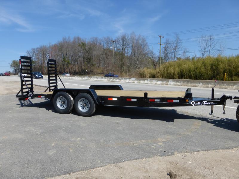 Quality 7' x 20' 14K Equipment Trailer w/ Tool Tray & Lid Quality 7' x 20' 14K Equipment Trailer w/ Tool Tray & Lid