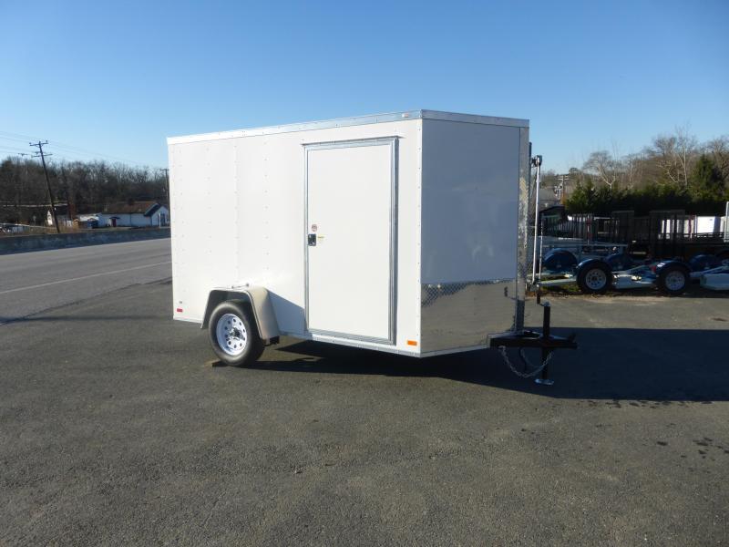 Covered Wagon Trailers 6' x 12' Enclosed Cargo Trailer with Ramp Covered Wagon Trailers 6' x 12' Enclosed Cargo Trailer with Ramp