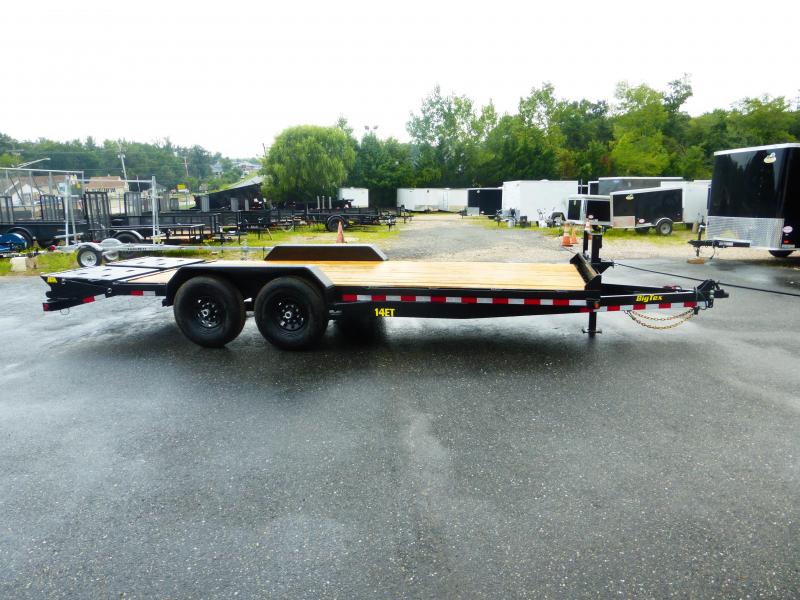 Big Tex Trailers 14ET-20 Equipment Trailer W/ MEGA RAMPS Big Tex Trailers 14ET-20 Equipment Trailer W/ MEGA RAMPS