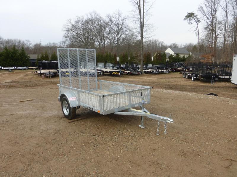 Load Rite 5' x 8' Utility Trailer w/ 14" Mesh Sides Load Rite 5' x 8' Utility Trailer w/ 14" Mesh Sides