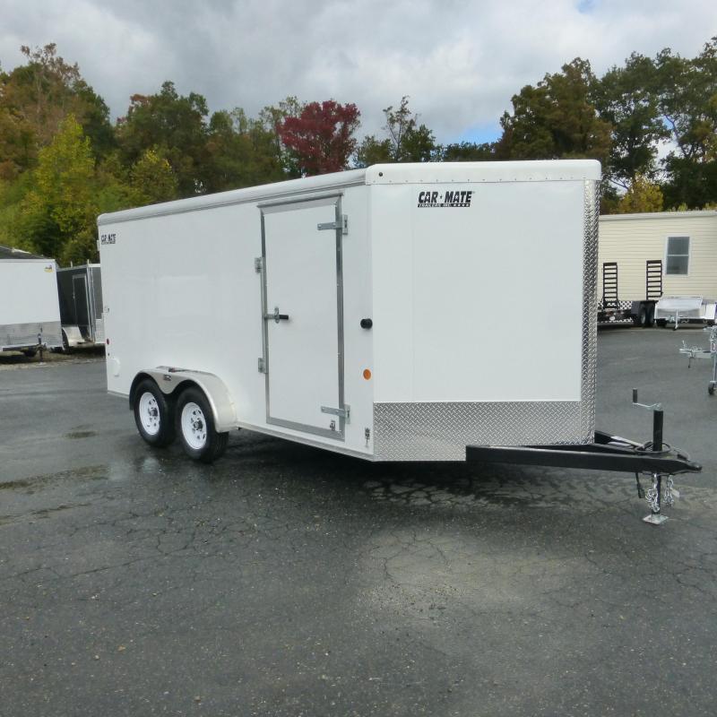 Car Mate 7' x 14' Enclosed Cargo Trailer with Ramp Car Mate 7' x 14' Enclosed Cargo Trailer with Ramp