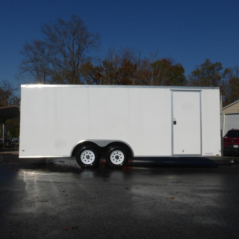 Diamond Cargo 8.5' x 20' V-Nose Enclosed Car Hauler Trailer w/Torsion Axles - 10K Diamond Cargo 8.5' x 20' V-Nose Enclosed Car Hauler Trailer w/Torsion Axles - 10K