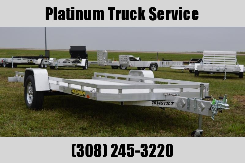 2019 Aluma 7814STIL ATV Trailer / Tilt lock 2019 Aluma 7814STIL ATV Trailer / Tilt lock