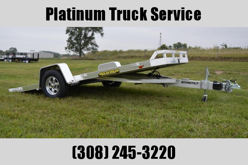 2019 Aluma 8214HSTILT Utility Trailer w/ Lock Out 2019 Aluma 8214HSTILT Utility Trailer w/ Lock Out